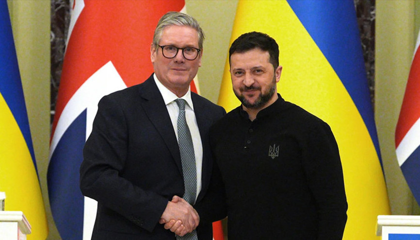 Trump-Putin zirvesi öncesi İngiltere lideri Starmer ve Zelenski bir araya geldi