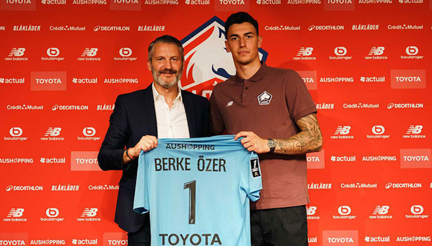Berke Özer resmen Lillede