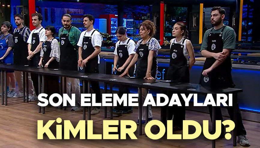 MASTERCHEF ELEME ADAYLARI ( 5. VE 6. ELEME ADAYI) BELLİ OLDU Dün akşam (14 Ağustos) MasterChef dokunulmazlığı hangi takım kazandı, potaya kim gitti İşte son bölümde belirlenen 5. ve 6. eleme adayları