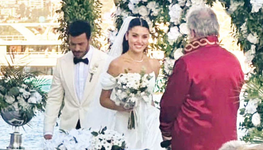 İlk kareler ortaya çıktı... Evlendiler