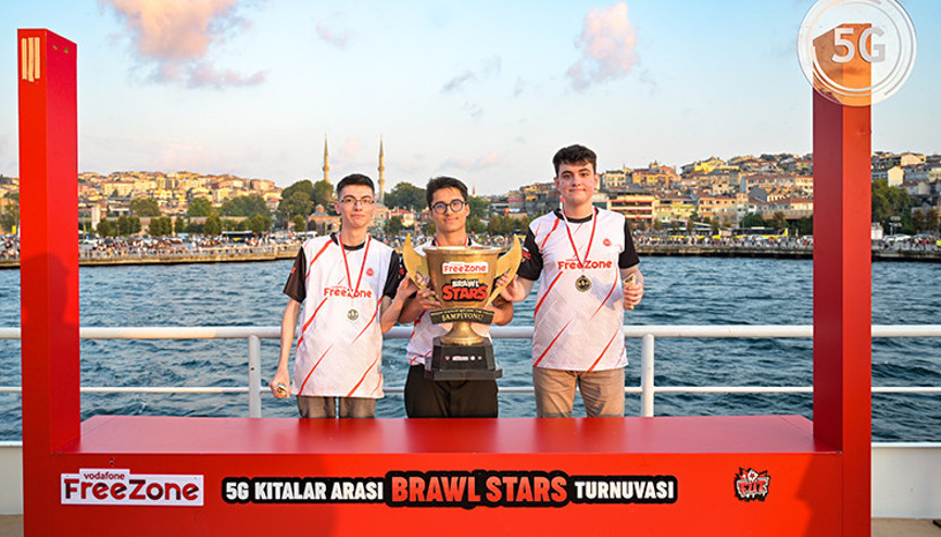 Vodafone Freezone Kıtalararası Brawl Stars Turnuvası’nda şampiyon Döner Kebap takımı