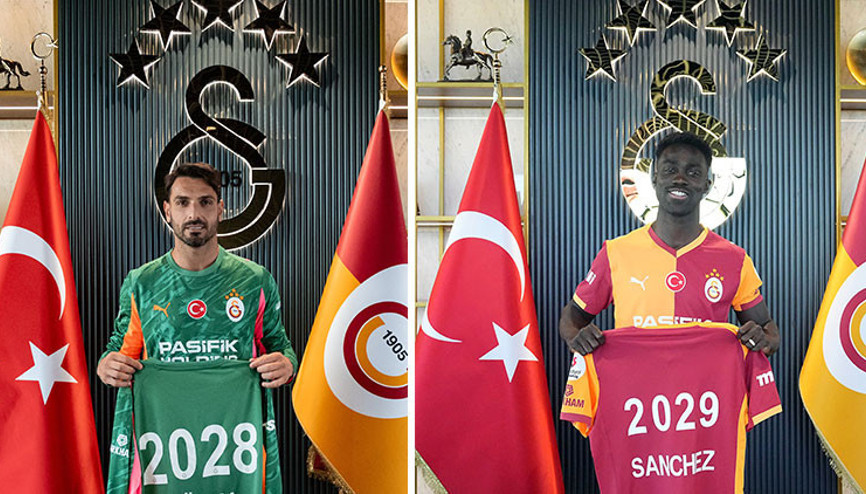 Galatasaraydan çifte imza