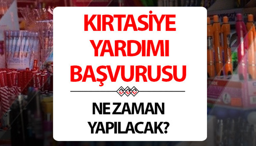 KIRTASİYE YARDIMI BAŞVURUSU 2025 || E-Devlet ile kırtasiye yardımı başvurusu ne zaman başlayacak, başladı mı 2025-2026 Eğitim Öğretim Yardımı başvuru şartları neler, kimlere verilir