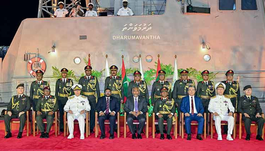 MSB: TCG Volkan’ın Maldivler’e teslimatı tamamlandı