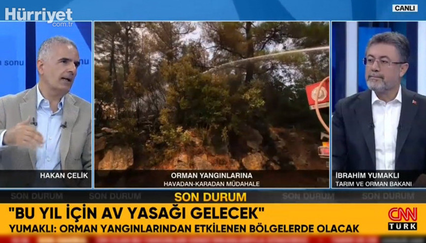 Tarım ve Orman Bakanı Yumaklı: Bu yıl için av yasağı geliyor Tarım ve Orman Bakanı Yumaklı: Bu yıl için av yasağı geliyor