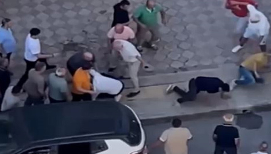 Samsun’da delege seçiminde çıkan kavga kamerada