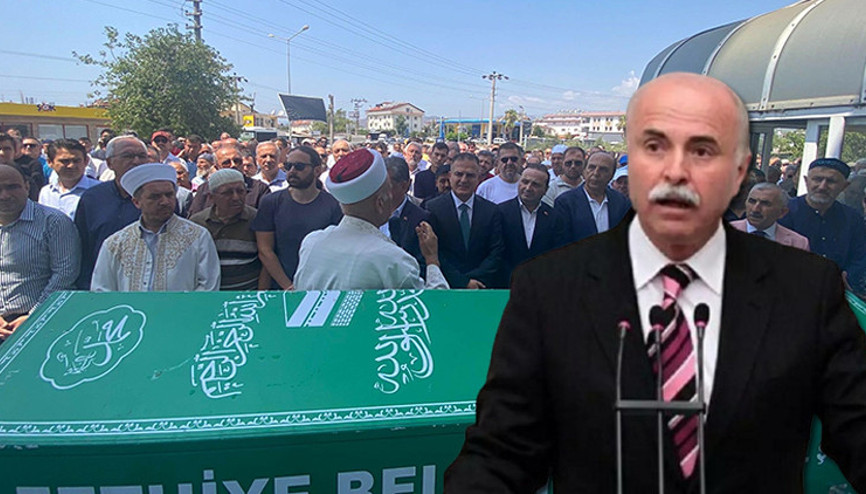 Otomobilin çarpması sonucu hayatını kaybeden eski vekil toprağa verildi