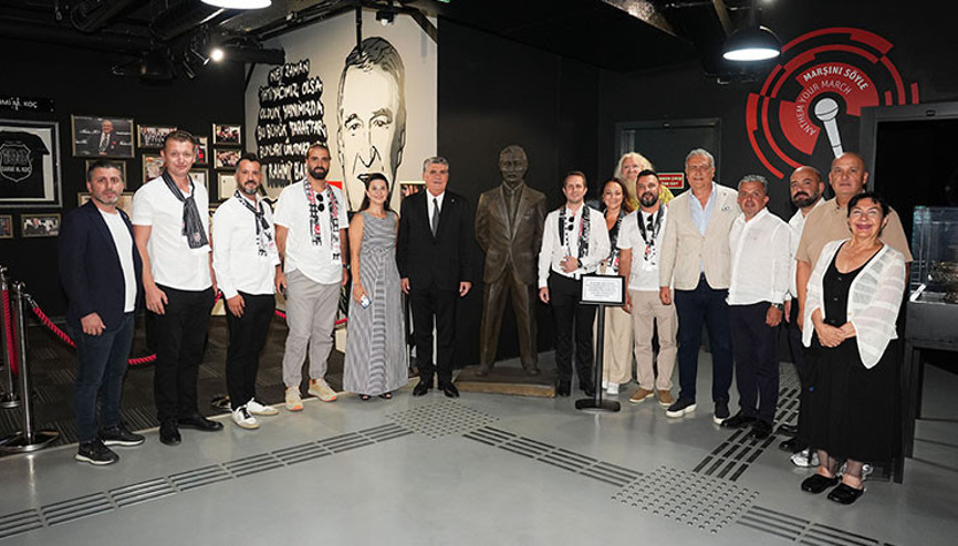 Sebanın heykeli Beşiktaş müzesinde