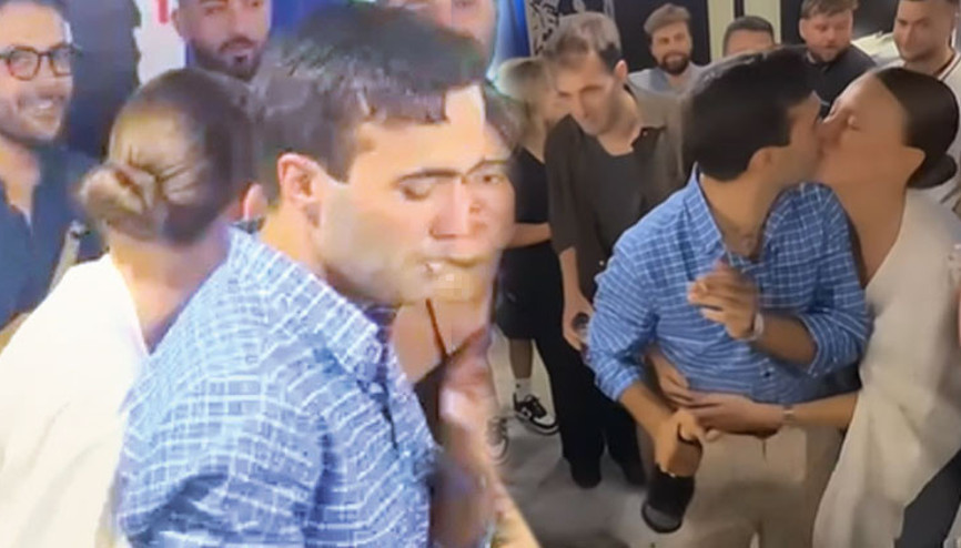 Albüm yalan aşk gerçek Serenay ve Mertin romantik anları...