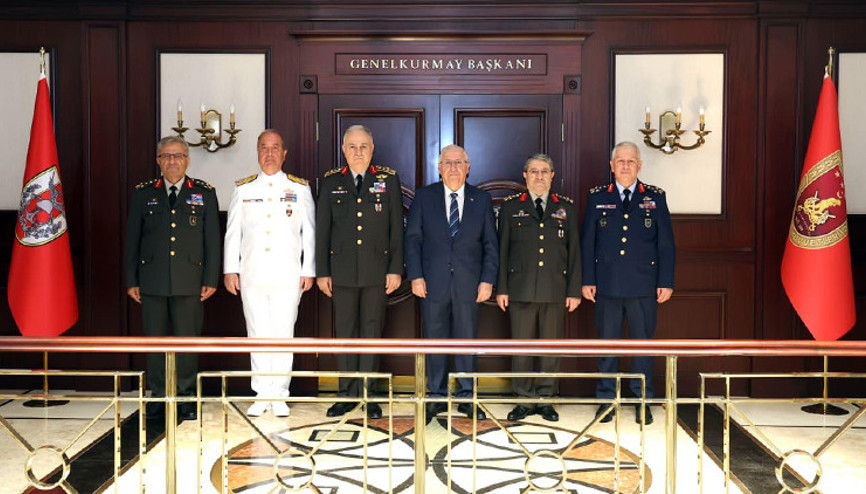 Genelkurmay Başkanlığında devir teslim töreni