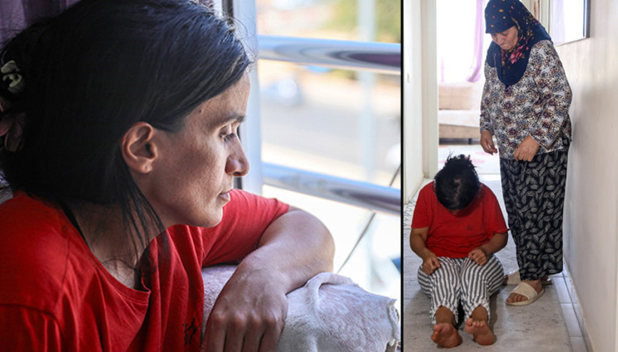 Hiç kimseye dokunamıyor, günde 6 saat banyoda kalıyor Hiç kimseye dokunamıyor, günde 6 saat banyoda kalıyor