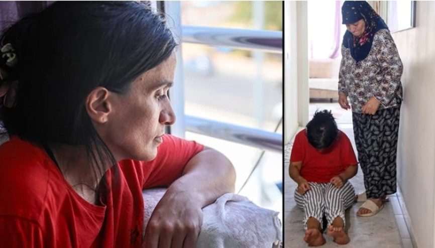 Yürüyebilmek için destek bekleyen Leyla’nın sokağı izlediği pencere, dünyası oldu Yürüyebilmek için destek bekleyen Leyla’nın sokağı izlediği pencere, dünyası oldu