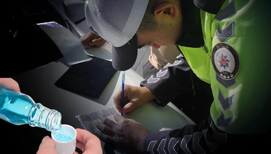 Ağız gargarası yüzünden ceza yemişti: Mahkeme tutanağı iptal etti