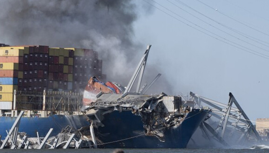 ABDde kargo gemisinde patlama