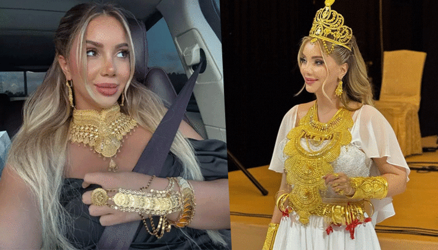 5 kilo altın takılmıştı... Aleyna Dalverenden açıklama geldi