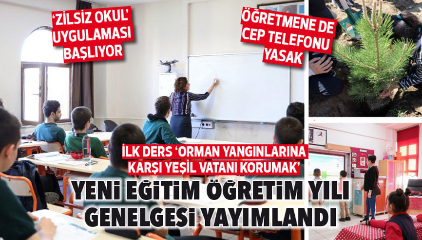 Yeni eğitim öğretim yılı genelgesi yayımlandı