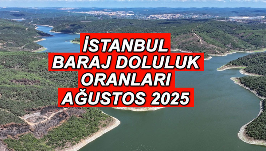 İSTANBUL BARAJ DOLULUK ORANI 19 AĞUSTOS || İSKİ İstanbul barajlarında doluluk oranı ne kadar Ömerli, Büyükçekmece, Terkos ve diğer barajlarda su seviyesi yüzde kaç