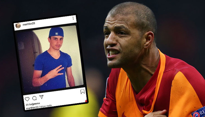 Felipe Melodan Mert Hakan Yandaş paylaşımı