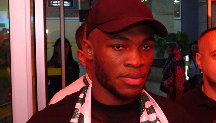 Jackson Muleka, Konyaspor için şehre geldi