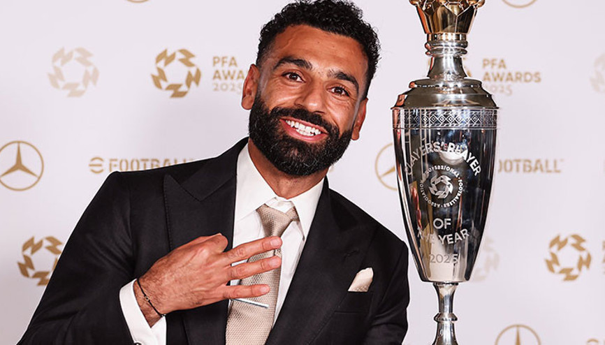İngilterede yılın futbolcusu Salah
