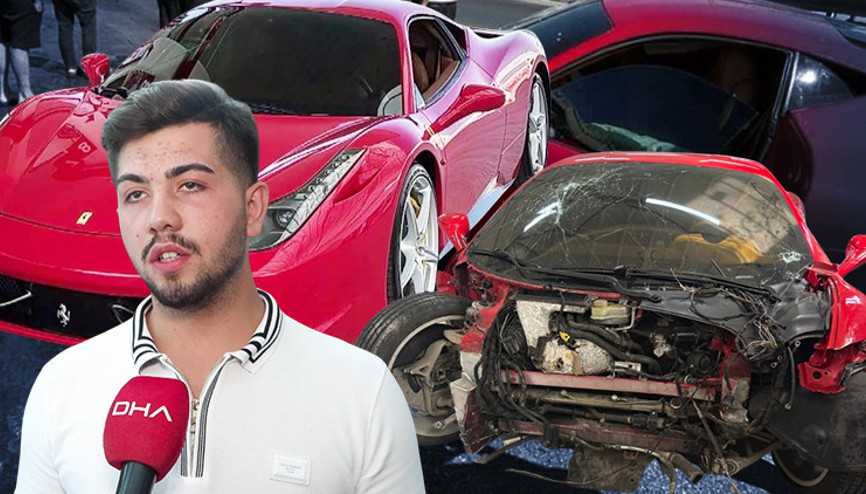 Duyunca ilk sözü bu olmuş | Test sürüşü yapan usta kaza yapıp pert etmişti 15 milyonluk lüks aracın sahibi konuştu...