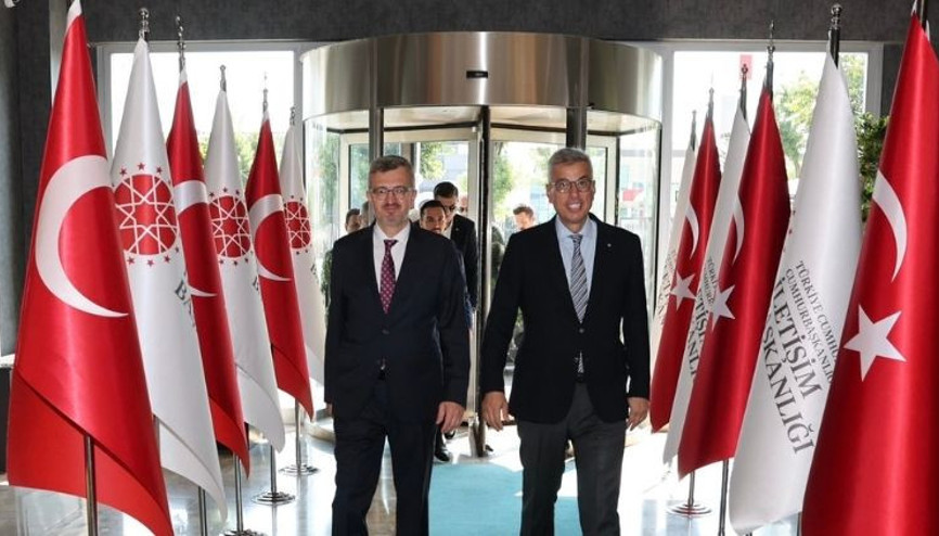 Bakan Memişoğlu, Cumhurbaşkanlığı İletişim Başkanı Duran ile görüştü