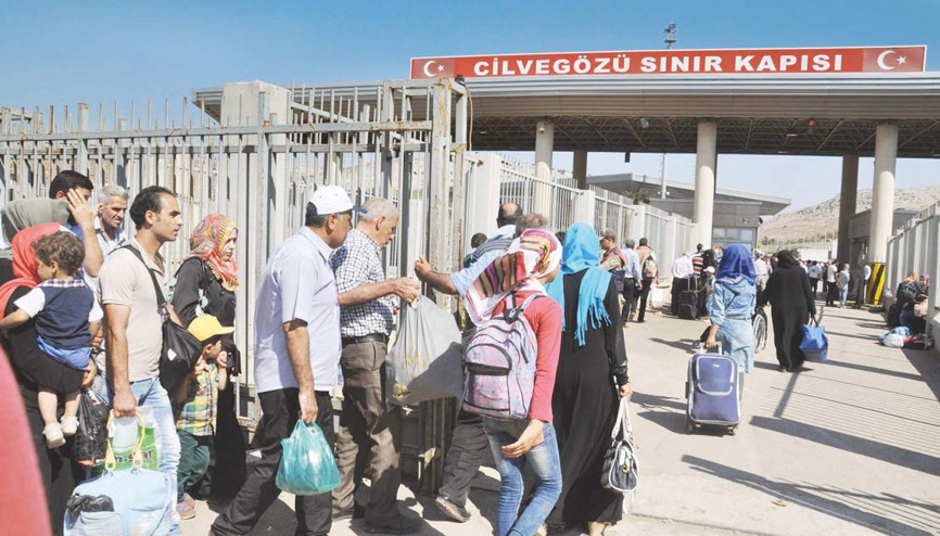 Suriye kara hudut kapılarından pasaportla geçiş başladı