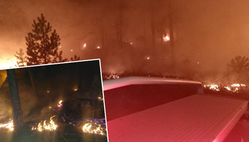 Muğlada korkutan orman yangını