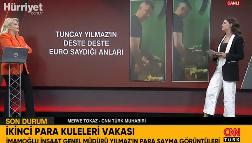 İmamoğlu inşaat genel müdürü Yılmazın para sayma görüntüleri