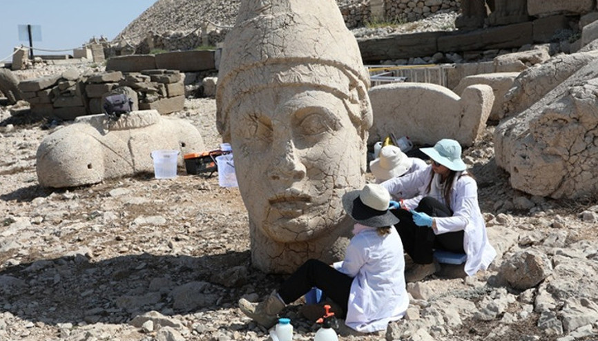 Apollona nano estetik: Nemrut’un simgeleri güzelleşti