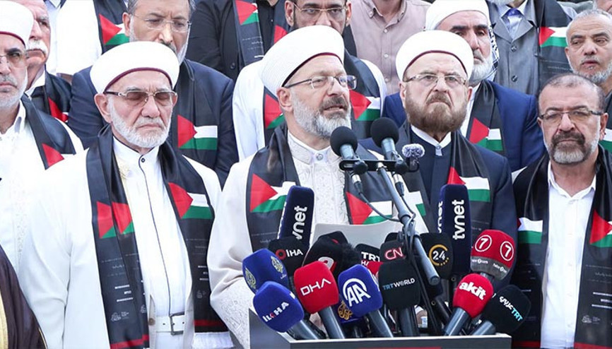 Diyanet İşleri Başkanı Erbaş: Filistin’de yaşanan bu vahşeti durdurmak zorundayız