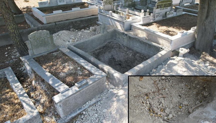 İstanbulun bir ilçesine defineciler dadandı... Mahalleli isyan etti Kemiklerini çalmadık, duruyor İstanbulun bir ilçesine defineciler dadandı... Mahalleli isyan etti Kemiklerini çalmadık, duruyor