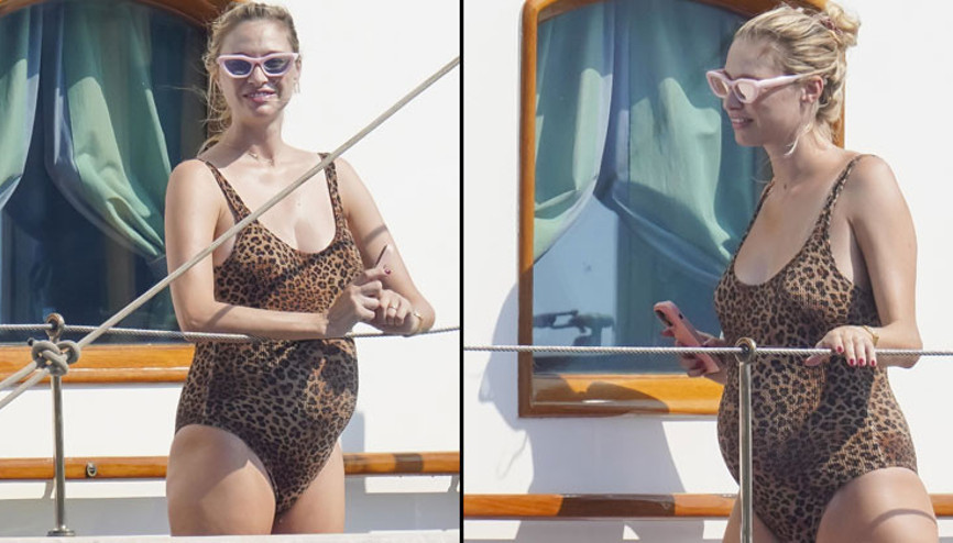 Ünlü ailenin zengin gelini üçüncüyü doğurdu doğuracak Bebek telaşı başlamadan önce tatile çıktılar