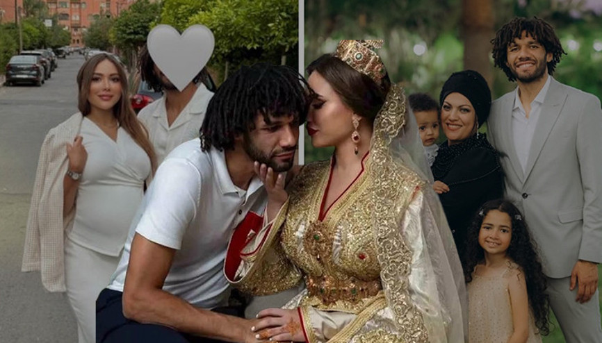 Mohamed Elneny 10 yıllık eşine ve 3 çocuğuna rağmen ikinci kez evlendi Çocuk bekliyorlar