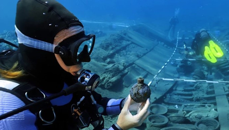 Osmanlının kayıp gemisi Akdenizde bulundu