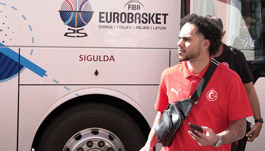 A Milli Erkek Basketbol Takımı, Avrupa Şampiyonası için Letonyada