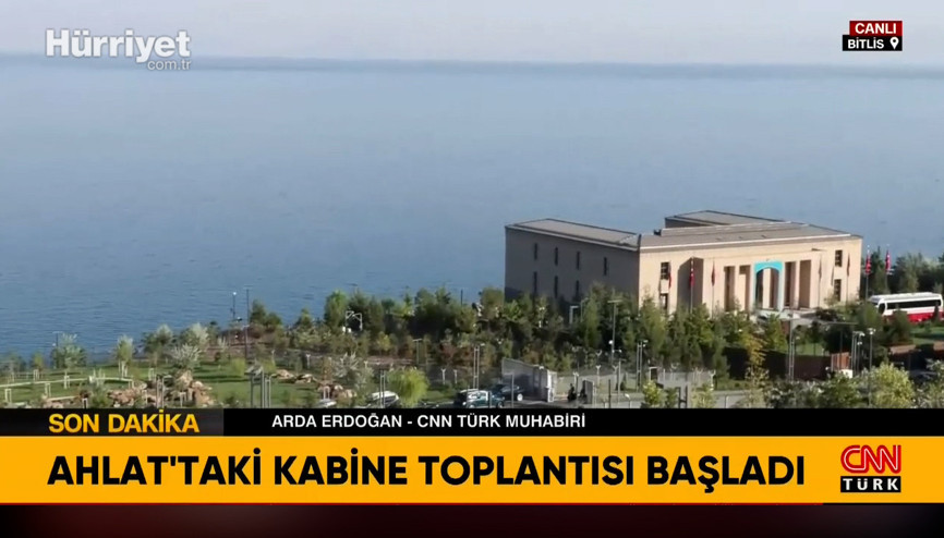 Ahlatta Kabine Toplantısı başladı