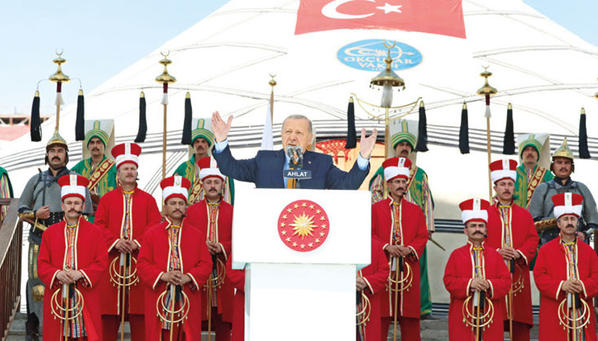 Erdoğan’dan Ahlat mesajları: Terörsüz Türkiye’de son düzlüğe vardık