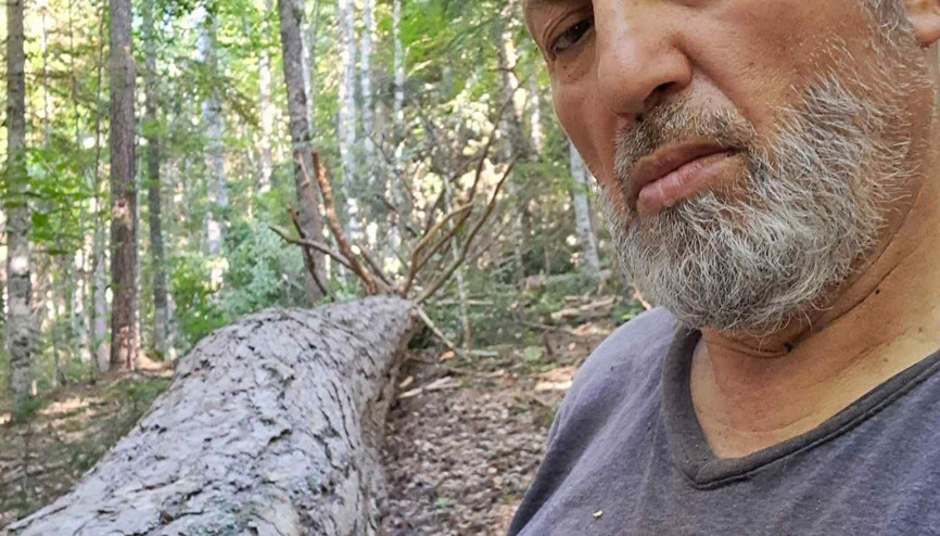 Ayağına tomruk düştü, ambulansta kalp krizi geçirip öldü