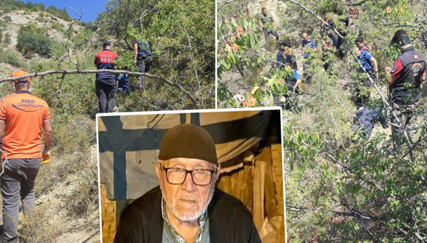 Çorumda 10 gündür kayıp olarak aranıyordu Ağaçlık alanda ölü bulundu