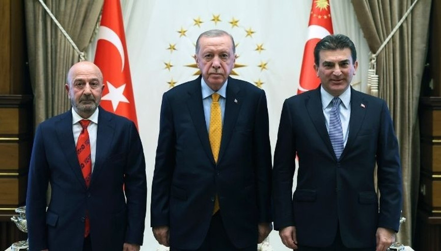 Cumhurbaşkanı Erdoğan, OYAK Heyetini kabul etti