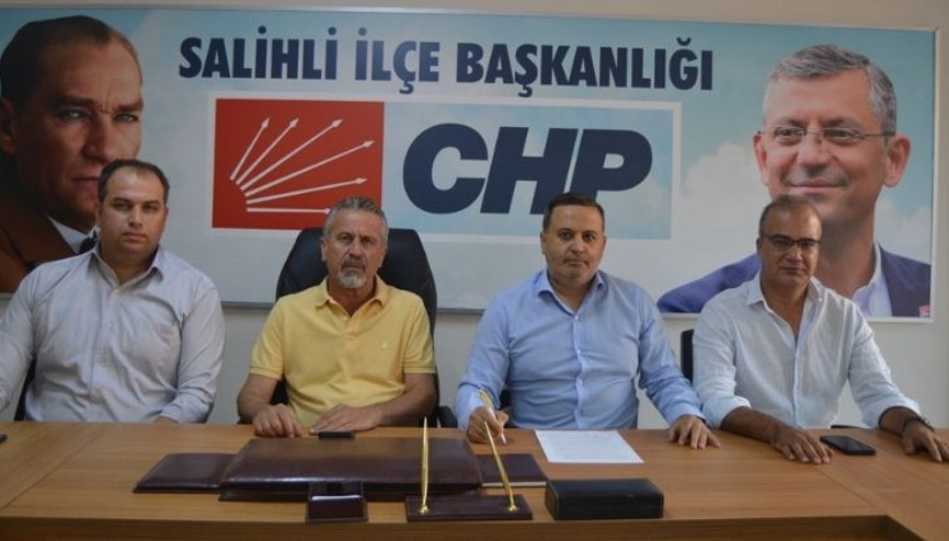 CHPde istifa Salihli İlçe Başkanı Akgün adaylıktan çekildi