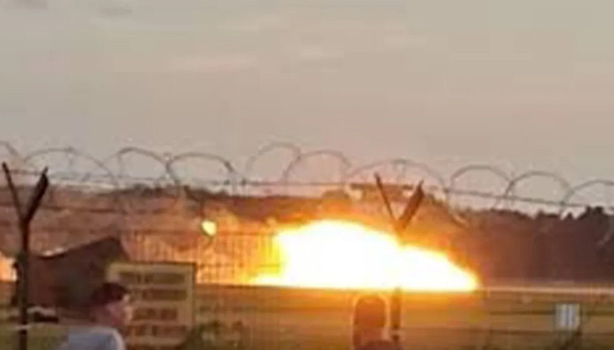 Polonyada F-16 savaş uçağı düştü