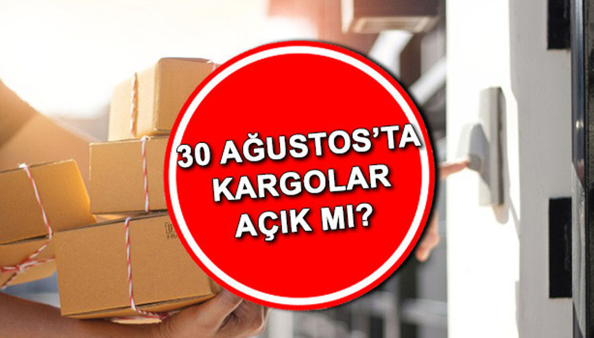 BUGÜN (30 AĞUSTOS) KARGOLAR ÇALIŞIYOR MU 2025 | 30 Ağustos Cumartesi kargolar açık mı, kapalı mı, saat kaça kadar açık ve dağıtım yapıyor mu İşte PTT, Yurtiçi, Aras, MNG, Sürat Kargo, Hepsijet, Trendyol Express çalışma saatleri