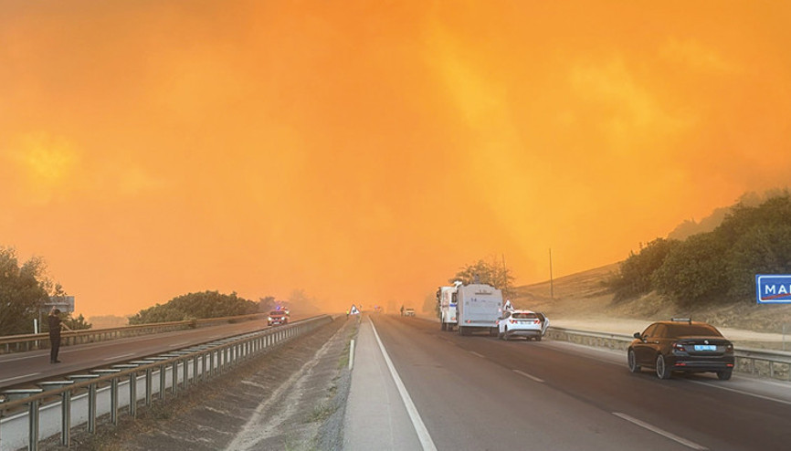 Alevler kontrol altına alındı