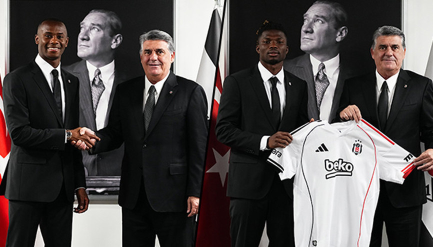 Beşiktaşın yeni transferleri konuştu: Büyük bir kulübe geldim