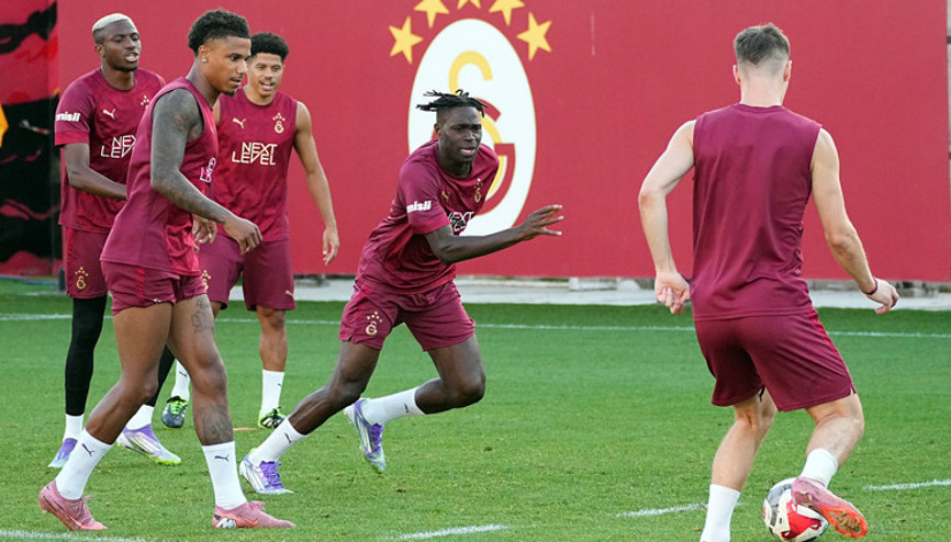Singo, Galatasaray ile ilk antrenmanına çıktı