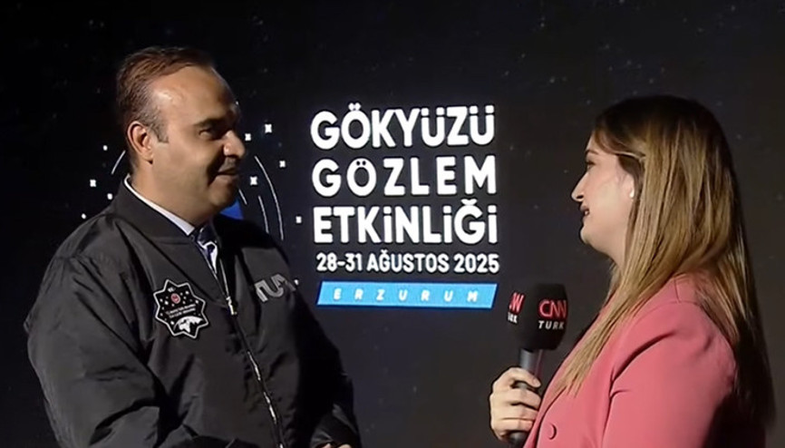 Sanayi ve Teknoloji Bakanı Kacır ile Milli Eğitim Bakanı Tekin CNN Türkte: Türkiye uzay teknolojisinde hızla ilerliyor