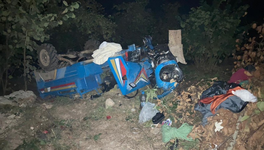 Orduda şarampole devrilen patpattaki 4 kişi öldü, 3 kişi yaralandı