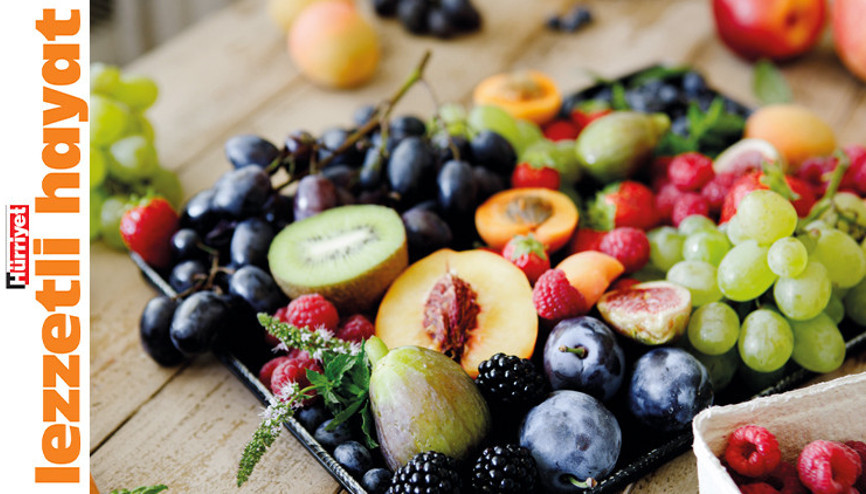 Yazın tadı meyvelerden gelir